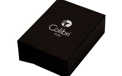 Colibri V-Cut Szivarvágó - carbon/ezüst (23mm)