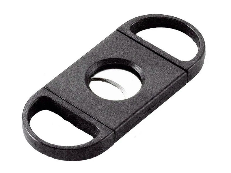 Szivarvágó - fekete műanyag (20mm)